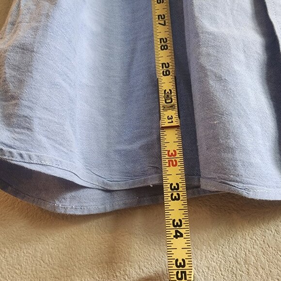 Reyn Spooner Mens Button Down Shirt Tailored Fit Short Sleeve Blue Size 2XL - Picture 11 of 11